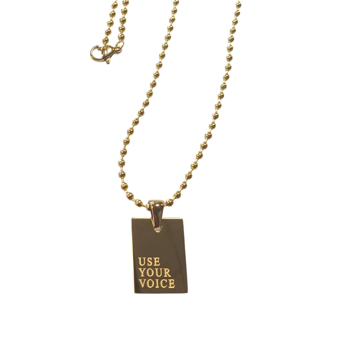 Forget Me Not Long Chain Necklace