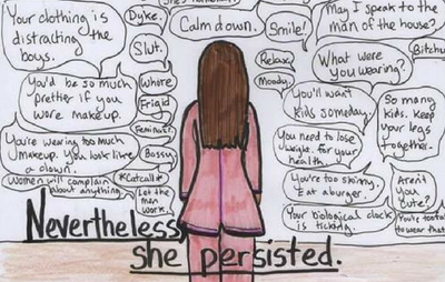 Nevertheless, She Persisted.