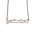 Get Fucked Cutout Necklace