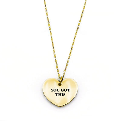 You Got This Necklace - Metal Marvels - Bold mantras for bold women.