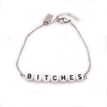 Bitches - Bead + Chain Bracelet - Babe co.