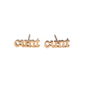 Cunt Earring Set - Metal Marvels - Bold mantras for bold women.