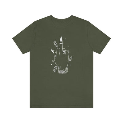 Middle Finger Witchy Vibes - Unisex Tee - Babe co.