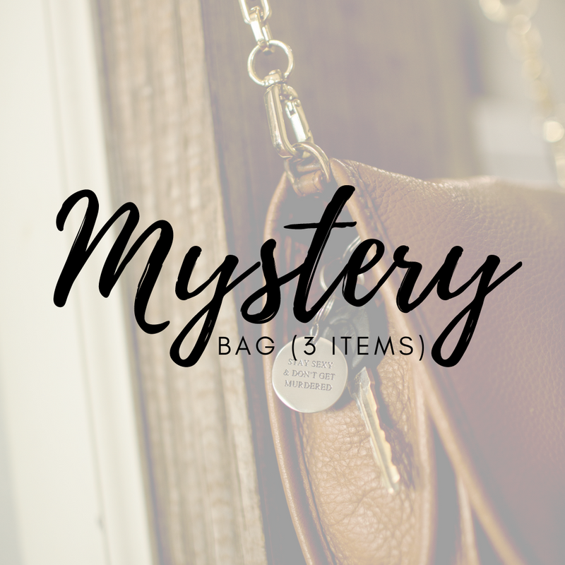 Quick view Mystery Bag (3 items) Regular price $ 95.97 Sale price $ 33.00 Save 66%